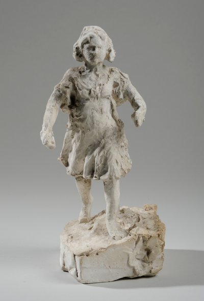 Bozzetto per figura di ragazza che corre da William Hamo Thornycroft