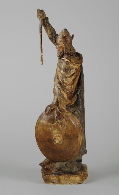 Maquette per la statua di Alfredo il Grande, c.1901 da William Hamo Thornycroft