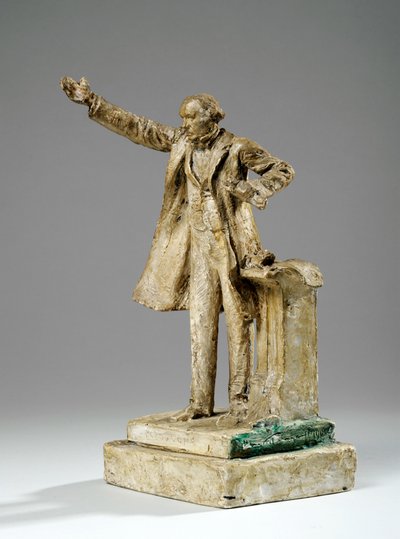 Maquette per la statua di William Ewart Gladstone sullo Strand, Londra, c.1905 da William Hamo Thornycroft
