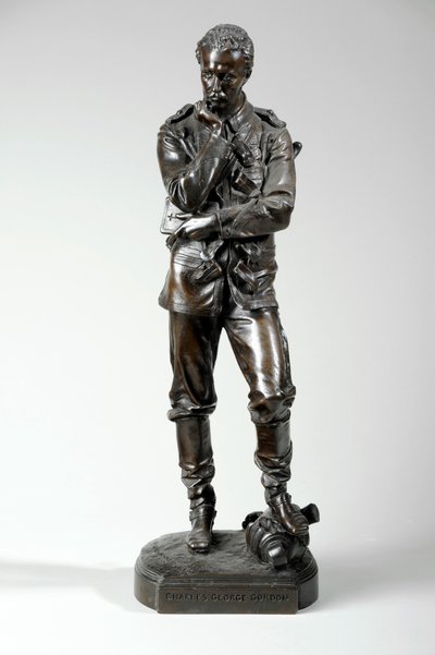Statuetta del Generale Charles Gordon da William Hamo Thornycroft