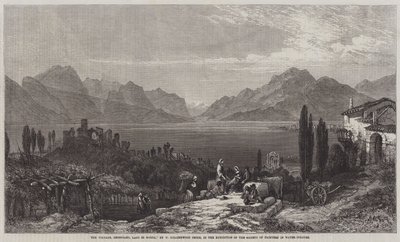 La vendemmia, Desenzano, Lago di Garda da William Harding Collingwood Smith