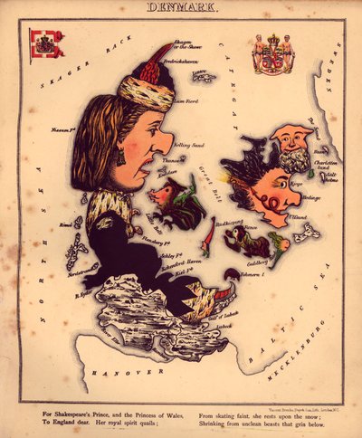 Divertimento geografico - con descrizioni umoristiche di vari paesi, con un