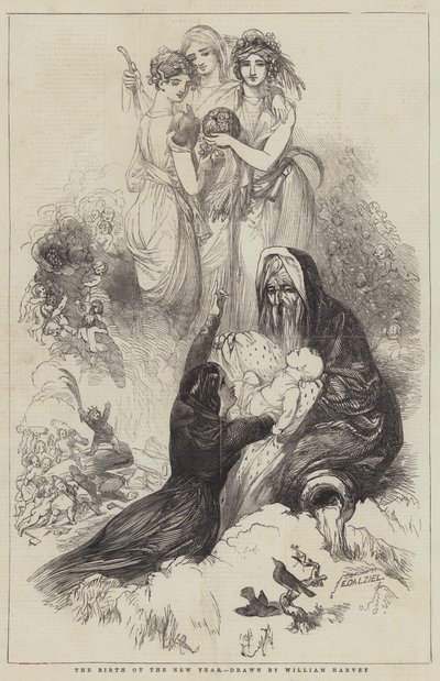 La nascita del nuovo anno da William Harvey