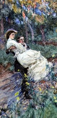Attraversando il ruscello da William Hatherell