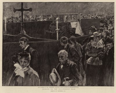 Omaggio ai morti illustri da William Hatherell