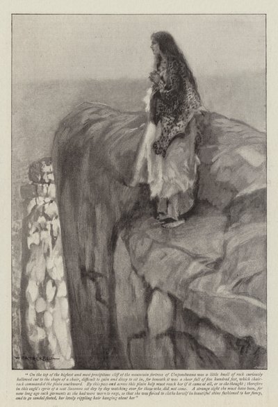 Illustrazione per Swallow, A Tale of the Great Trek, di H Rider Haggard da William Hatherell