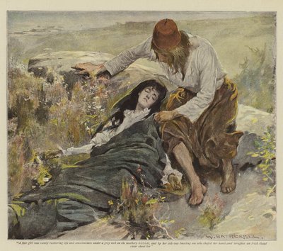 Illustrazione per The Vengeance of Dungarvan, di E Lester Arnold da William Hatherell