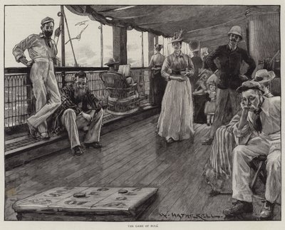Vita in Mare su un Transatlantico Australiano da William Hatherell