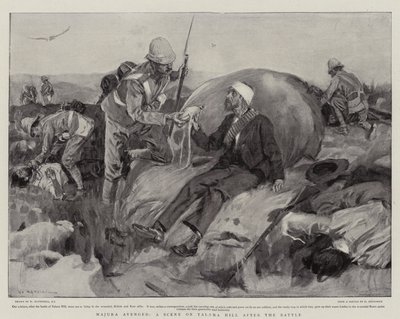 Majuba vendicata, una scena su Talana Hill dopo la battaglia da William Hatherell