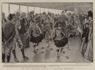 Sul castello di Braemar, un addio delle Highlands da William Hatherell