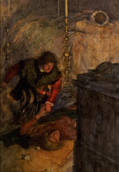 Romeo e Giulietta, Atto V Scena 4 da William Hatherell