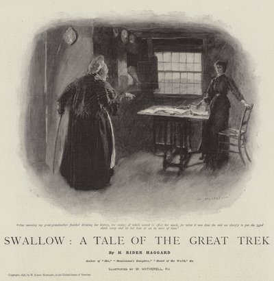 Rondine, Una Storia del Grande Trek da William Hatherell