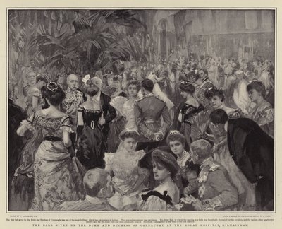 Il ballo dato dal Duca e dalla Duchessa di Connaught al Royal Hospital, Kilmainham da William Hatherell