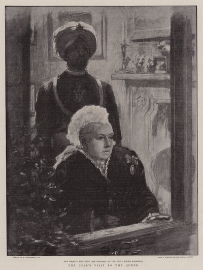 La visita dello Zar alla Regina da William Hatherell