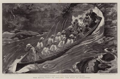 La visita reale in Irlanda, il soggiorno a Killarney da William Hatherell