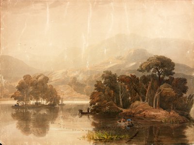 Lago di Keswick da William Havell