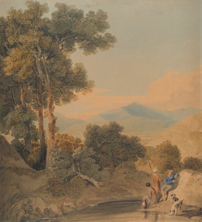 Paesaggio con figure da William Havell