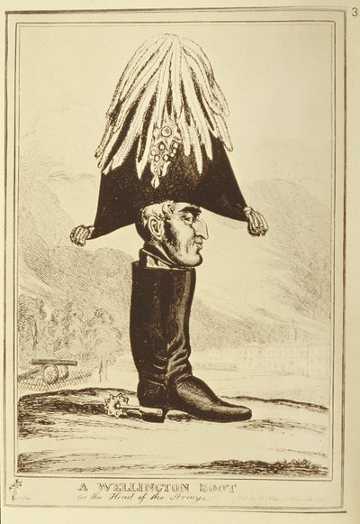 Uno stivale Wellington, o La testa dell