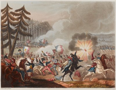 Battaglia di Barrosa del 5 marzo 1811, inciso da J.C. Stadler, pubblicato 1818 da William Heath