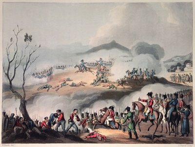 Battaglia di Orthes, 27 febbraio 1814, inciso da Daniel Havell da William Heath
