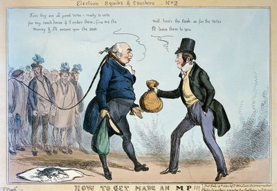 Come diventare un deputato, 19 luglio 1830 da William Heath