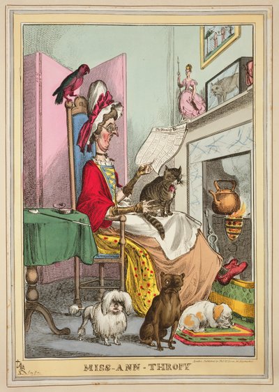 Miss-Ann-Thropy, pubblicato da Thomas McLean, Londra da William Heath