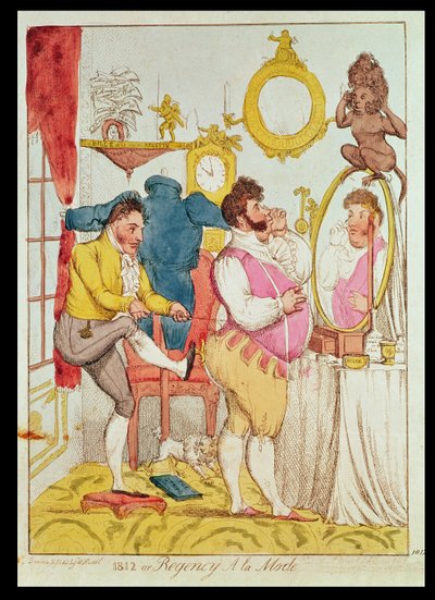 Regency a la Mode, cartone animato da William Heath