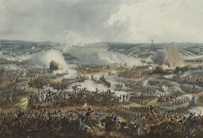 La battaglia di Waterloo 18 giugno 1815 da William Heath