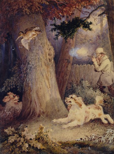 Caccia alla beccaccia da William Heath