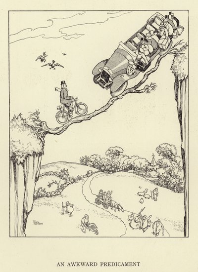 Una situazione imbarazzante da William Heath Robinson