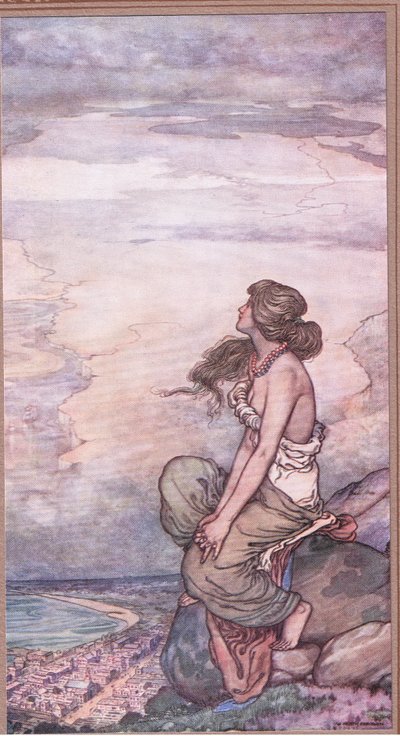 Città del Capo. Salve! Strappato e barattato di mano in mano da William Heath Robinson