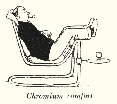 Comfort al Cromo da William Heath Robinson