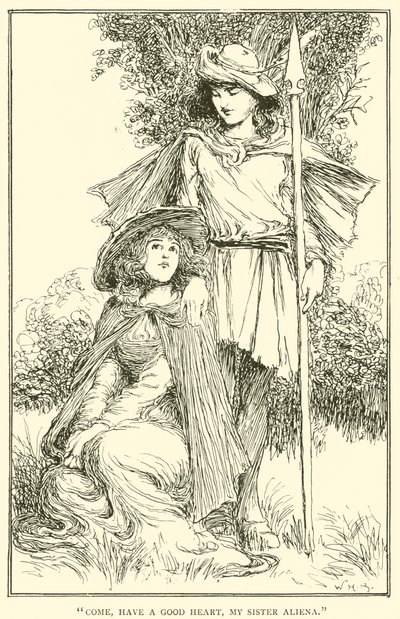 Vieni, abbi un buon cuore, mia sorella Aliena da William Heath Robinson