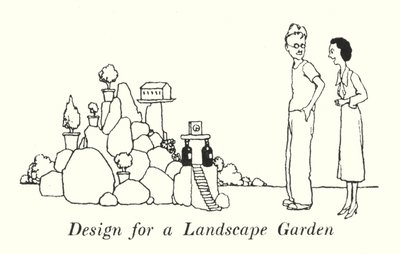 Progetto per un Giardino Paesaggistico da William Heath Robinson