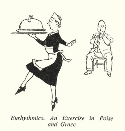 Euritmica, un esercizio di equilibrio e grazia da William Heath Robinson