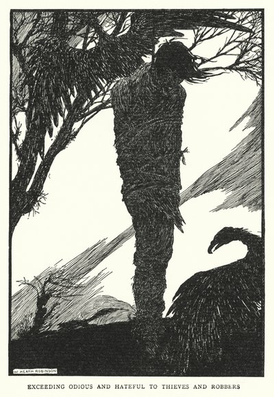 Estremamente odioso e detestabile per ladri e rapinatori da William Heath Robinson