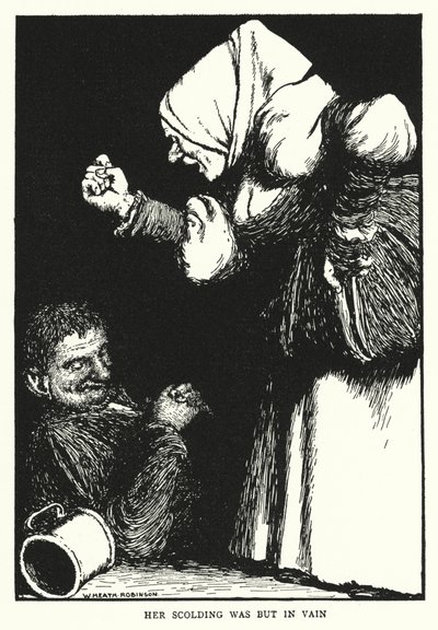 Il suo rimprovero era vano da William Heath Robinson