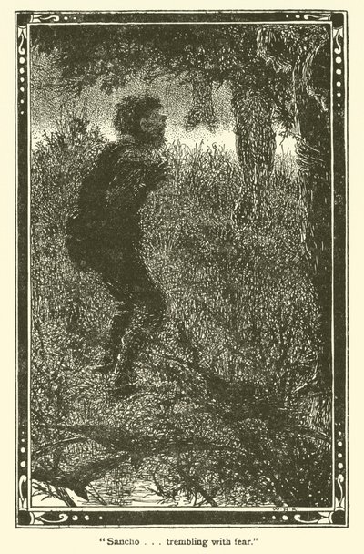 Illustrazione per Don Chisciotte da William Heath Robinson