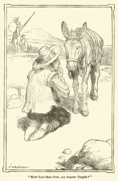Illustrazione per Don Chisciotte da William Heath Robinson