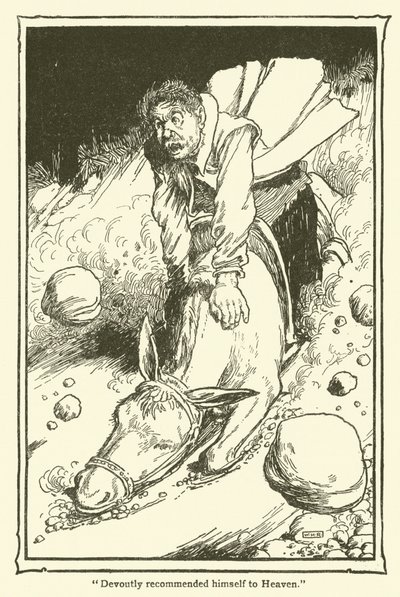 Illustrazione per Don Chisciotte da William Heath Robinson