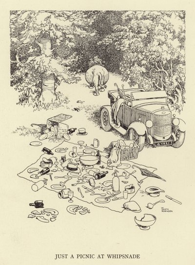 Solo un picnic a Whipsnade da William Heath Robinson