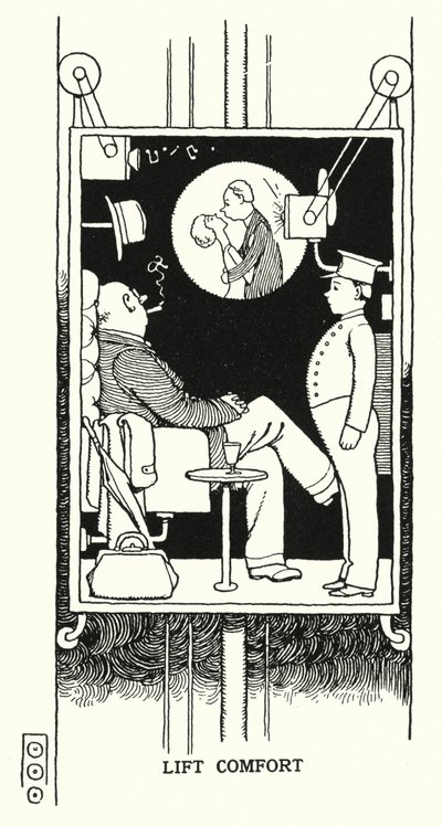 Comfort di Vita da William Heath Robinson