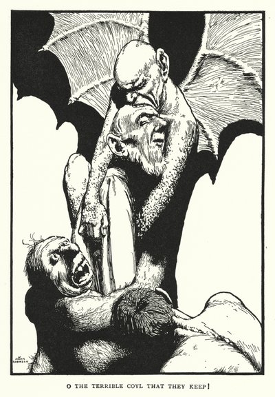 Oh il terribile trambusto che fanno! (litografia) da William Heath Robinson