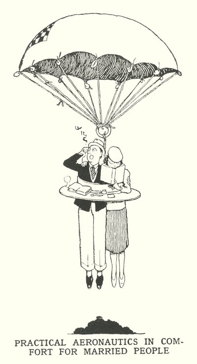 Aeronautica pratica e confortevole per persone sposate da William Heath Robinson
