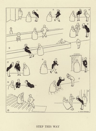 Passa da questa parte da William Heath Robinson