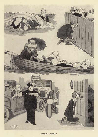 Baci rubati da William Heath Robinson