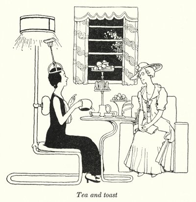 Tè e toast da William Heath Robinson