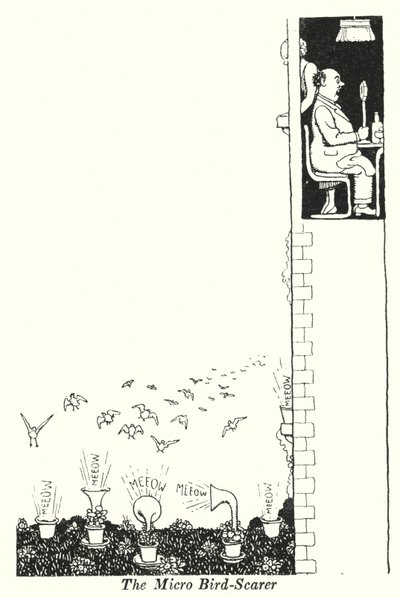 Il micro spaventapasseri da William Heath Robinson