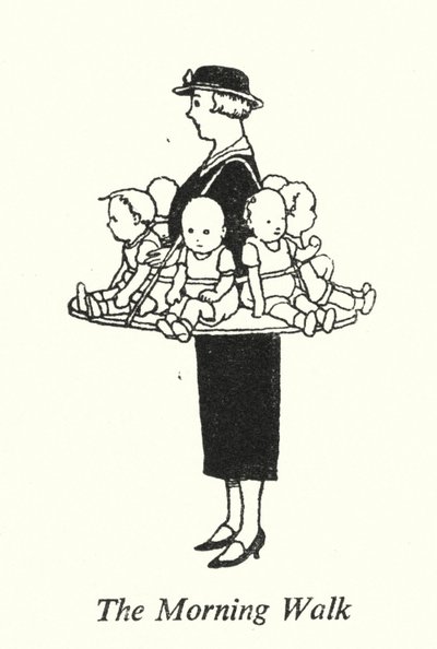 La passeggiata mattutina da William Heath Robinson