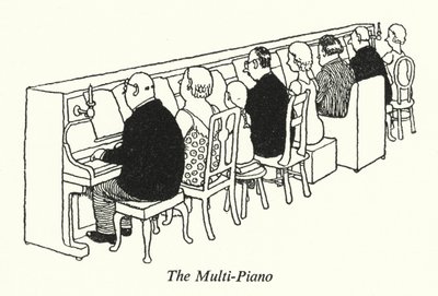 Il multi-piano da William Heath Robinson
